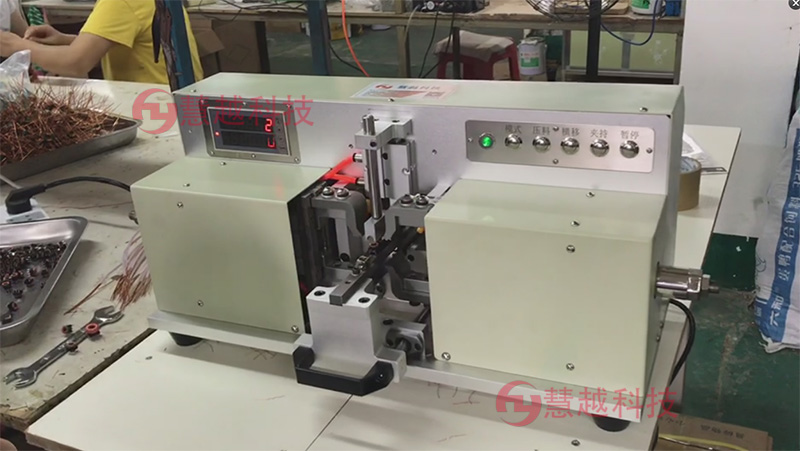 全自動(dòng)變壓器PIN腳拔線機(jī)，電感線圈多余引腳拉斷機(jī)